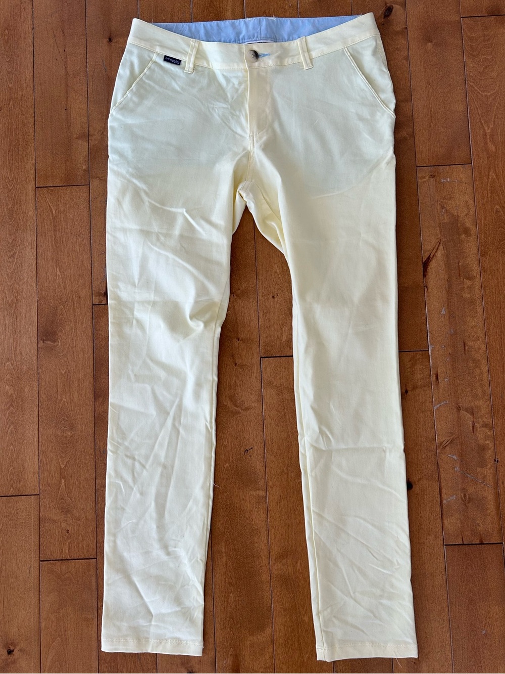 Columbia Light Yellow PFG Casual Chino Pants